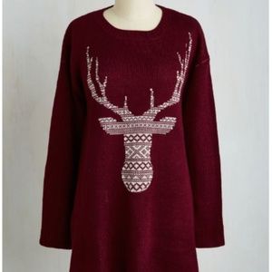 Modcloth Take your Woods For it Sweater